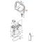 STIHL 42287910101 - Empuñadura tubular con protector salvamanos cortasetos STIHL