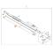 STIHL 41407103200 - Eje accionamiento prolongador sistema combinado acero 1 mt