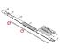 STIHL 41407103225 - Eje de transmisión del accesorio combi STIHL