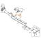 STIHL 41407107128 - Vástago transmisión motor sistema combinado STIHL