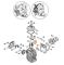 STIHL 41800253000 - Soporte del muelle de válvula para motores STIHL 4-MIX®