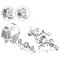 STIHL 41800801809 - Carcasa de embrague motor STIHL 4-MIX®