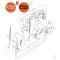 STIHL 41481801104 - Conjunto cable acelerador desbrozadora STIHL