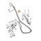 STIHL 41511801100 - Conjunto cable de acelerador desbrozadora STIHL