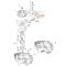 STIHL 42374001307 - Conjunto bobina de encendido cortasetos STIHL