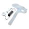 STIHL 61400071030 - Juego de palanca tensora correa cuchilla tractor STIHL