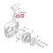 STIHL 41481900402 - Tapa del mecanismo de arranque desbrozadora STIHL