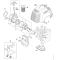 STIHL 41510801603 - Capot de motor desbrozadora STIHL